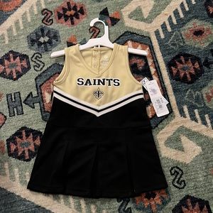 NFL New Orleans Saints Toddler Cheer Set